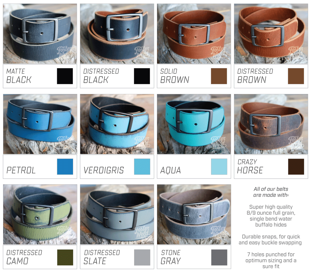 Custom Belt Buckles - Mens Leather Belts Metal Some Art Circle / Copper