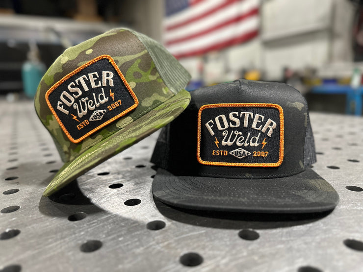 FOSTER WELD CAMO HATS