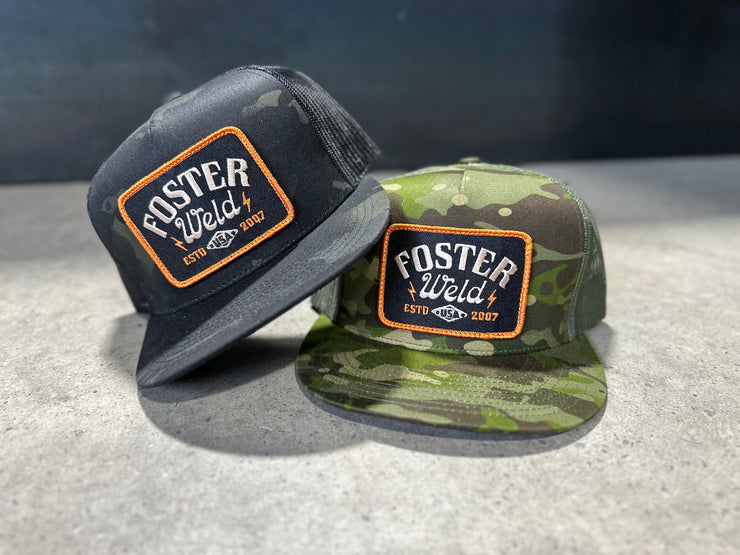 FOSTER WELD CAMO HATS