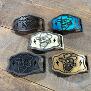 COWBOY SKULL BUCKLE