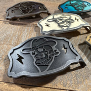 COWBOY SKULL BUCKLE