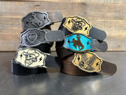 WESTERN BRONCO BUCKLE