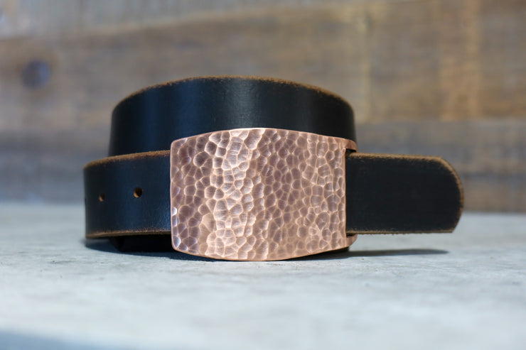 Custom Belt Buckles - Mens Leather Belts Metal Some Art Standard / Copper